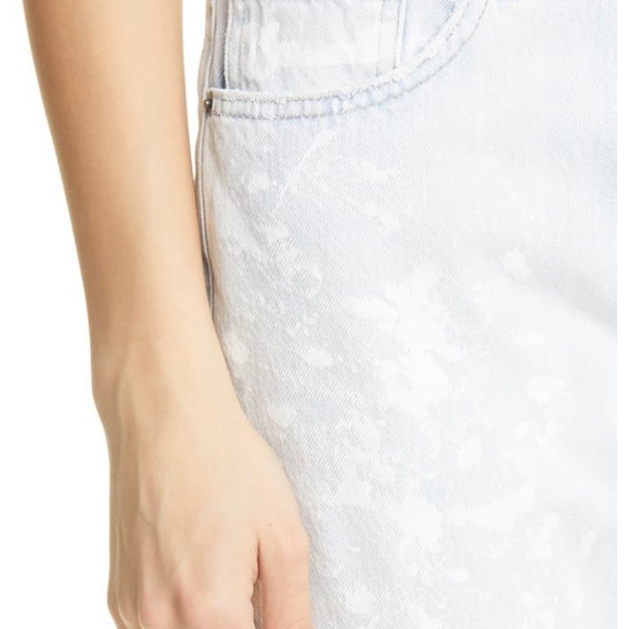 NWT FRAME Le Piper High Waist Crop Straight Jeans (Ellington)/Caribbean Spray/32 - Picture 7 of 12